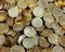 Milk Chocolate Coins - 100 count Individually Wrapped in Gold Foil Half Dollar Size Coins